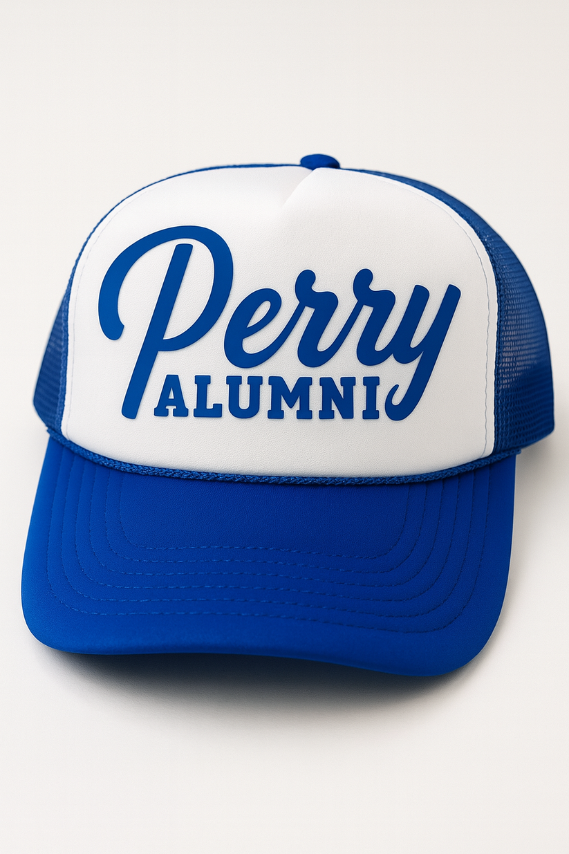 Perry Alumni Trucker Hat – The Bangle Bar